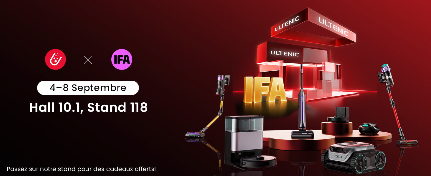 Ultenic à l’IFA 2026 : découvrez des solutions de nettoyage plus intelligentes à Berlin
