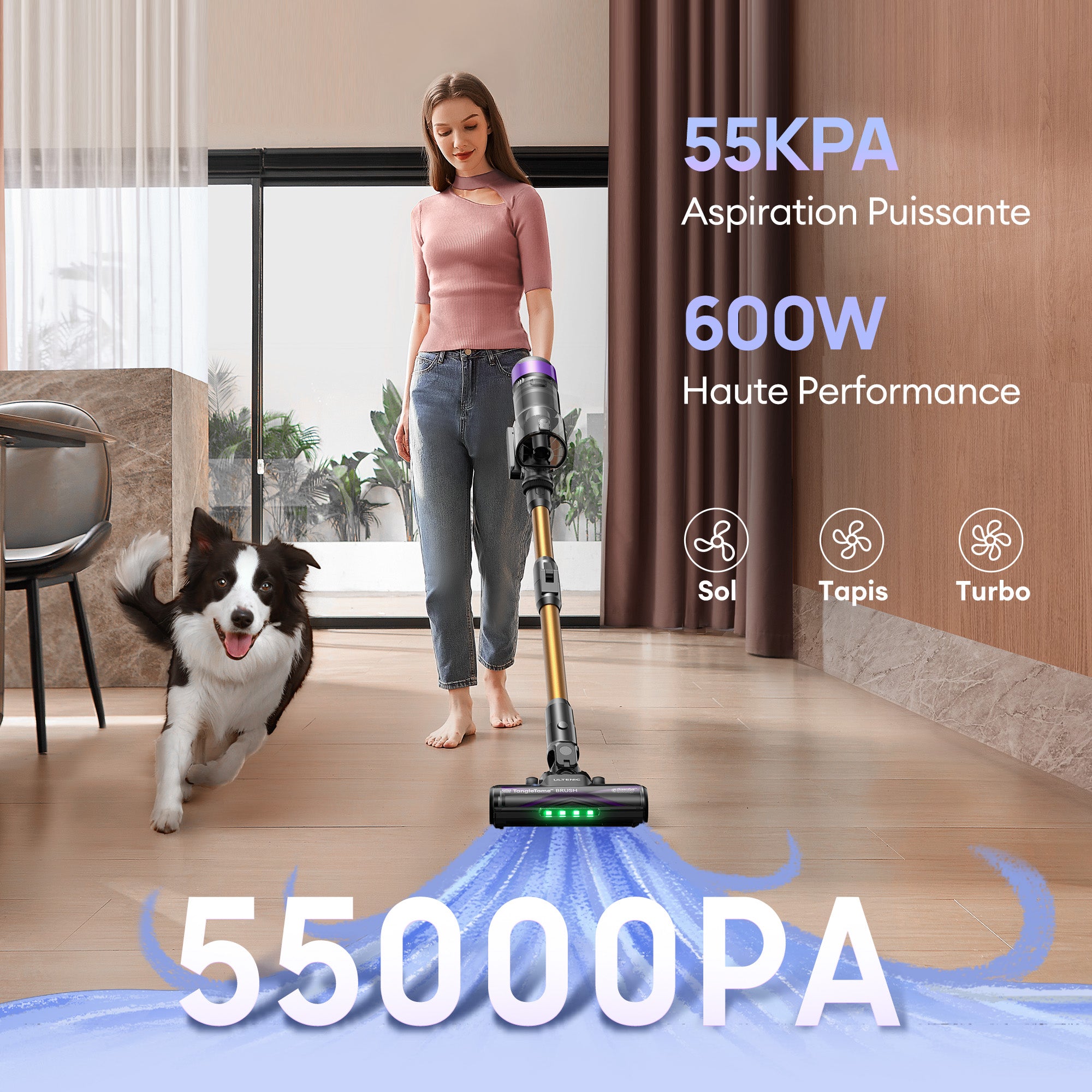 Ultenic U20 Aspirateur Balai Sans Fil