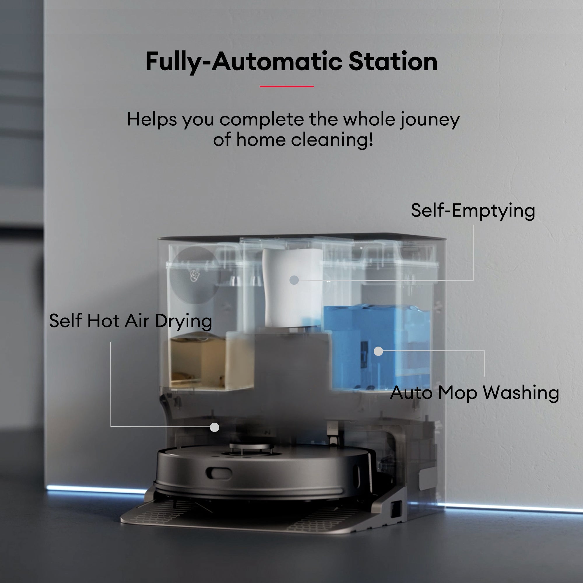 Produit Reconditionné : Ultenic MC1 Robot Aspirateur Laveur