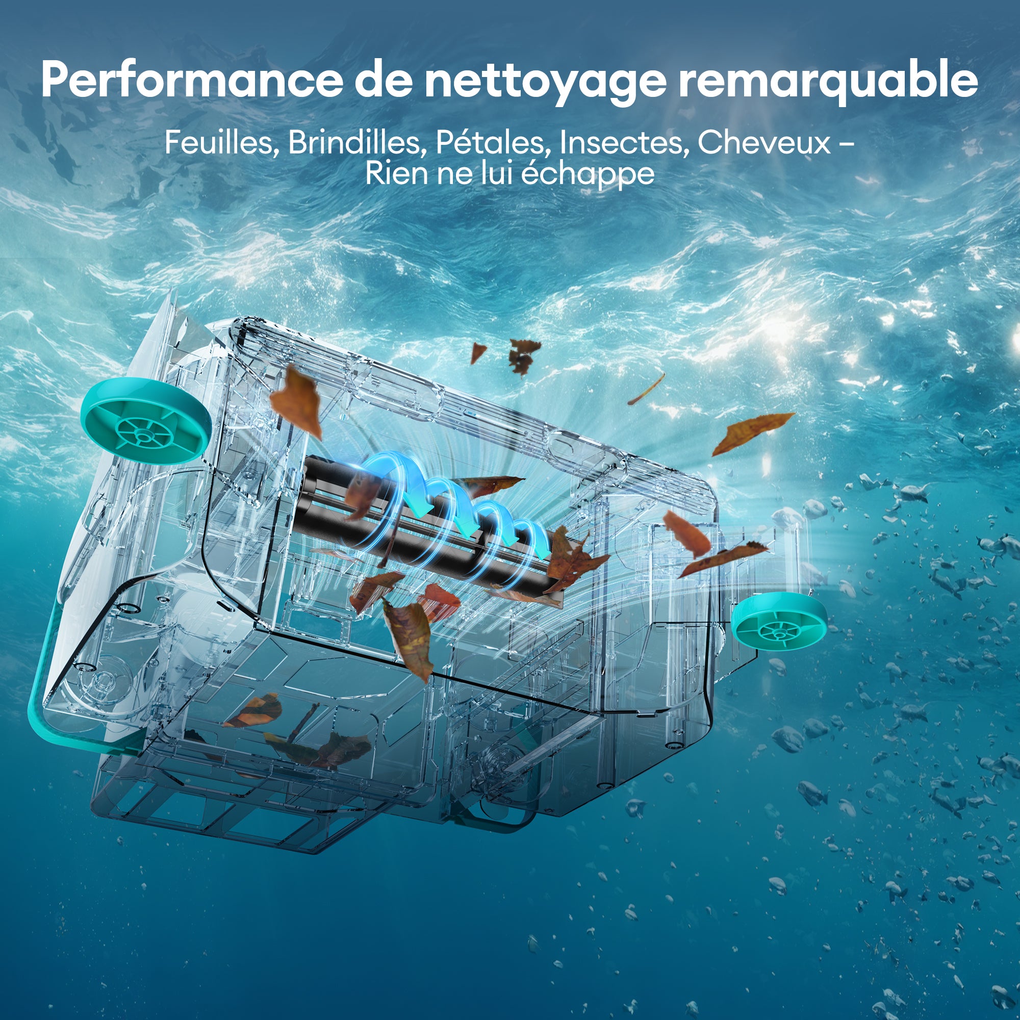Ultenic Pooleco S1 Robot Solaire Skimmer de Piscine