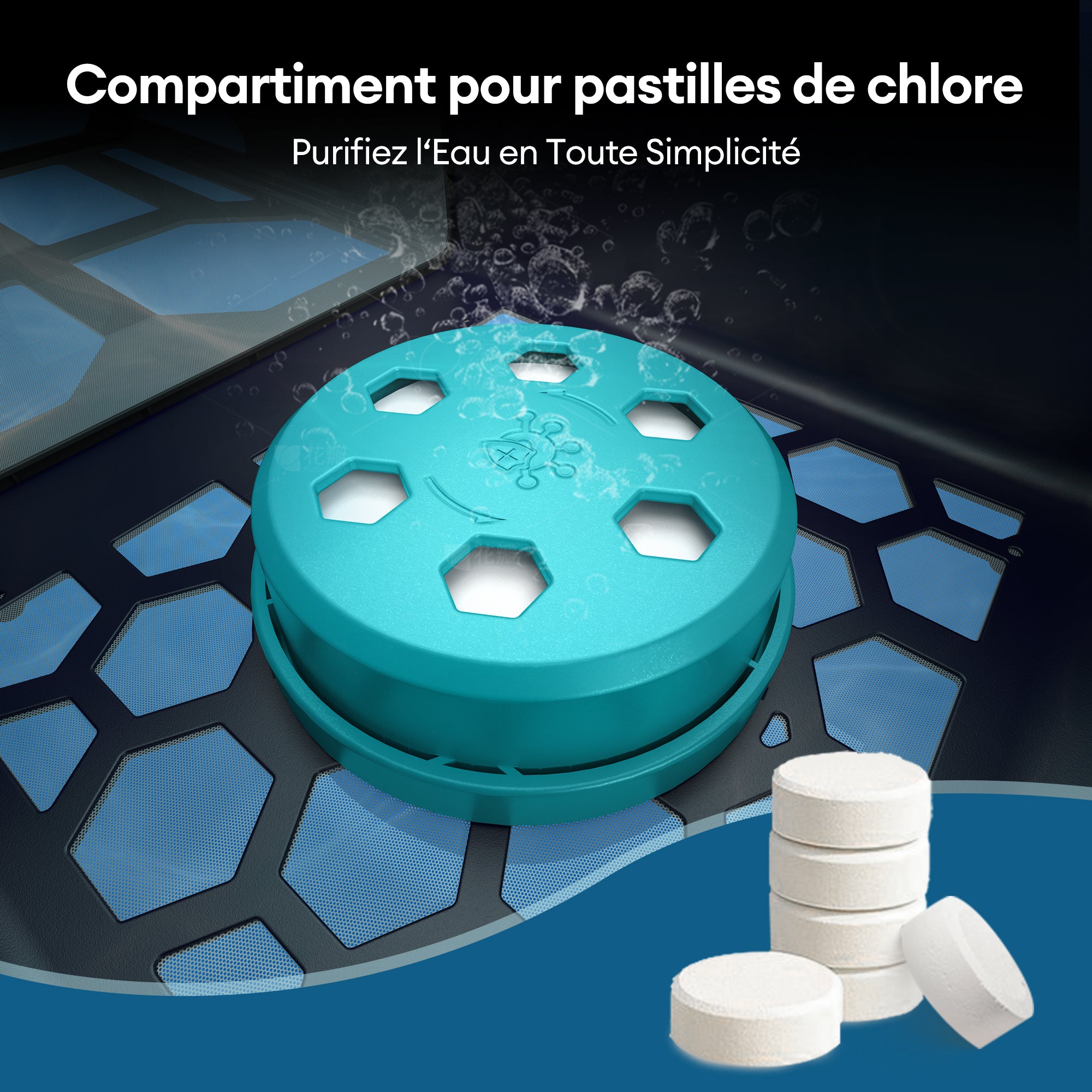 Ultenic Pooleco S1 Robot Solaire Skimmer de Piscine