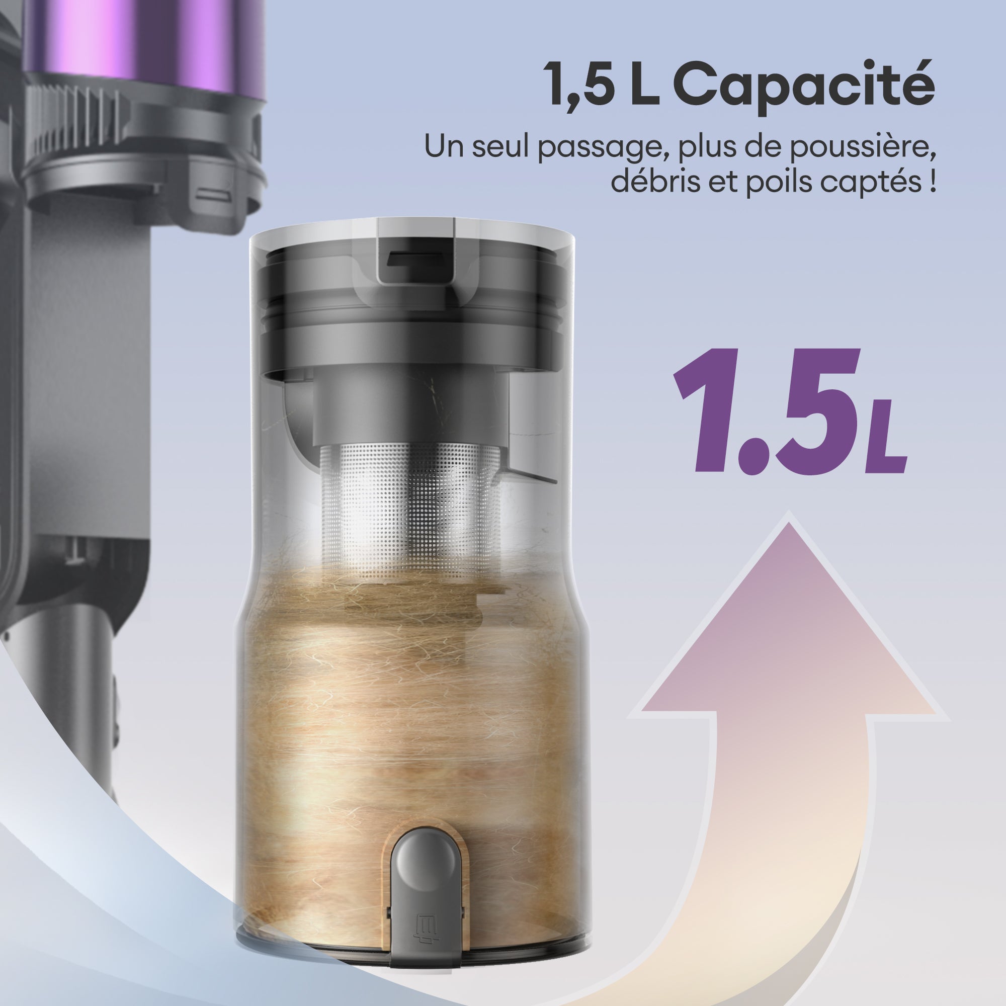 Ultenic U20 Aspirateur Balai Sans Fil