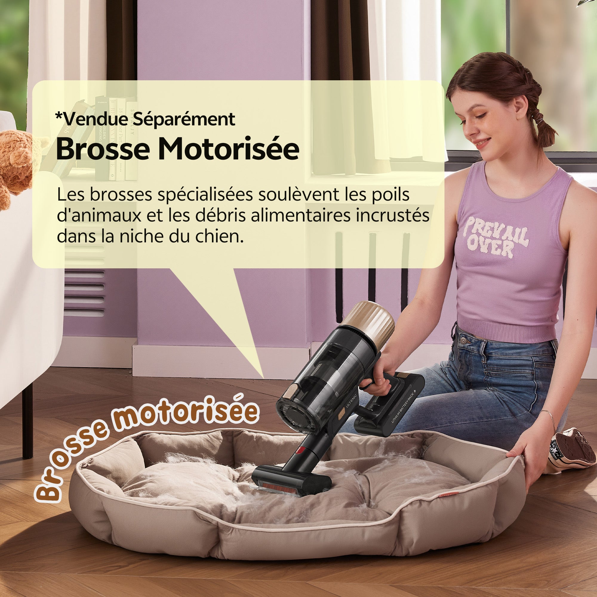 Ultenic U15 Aspirateur Balai Sans Fil