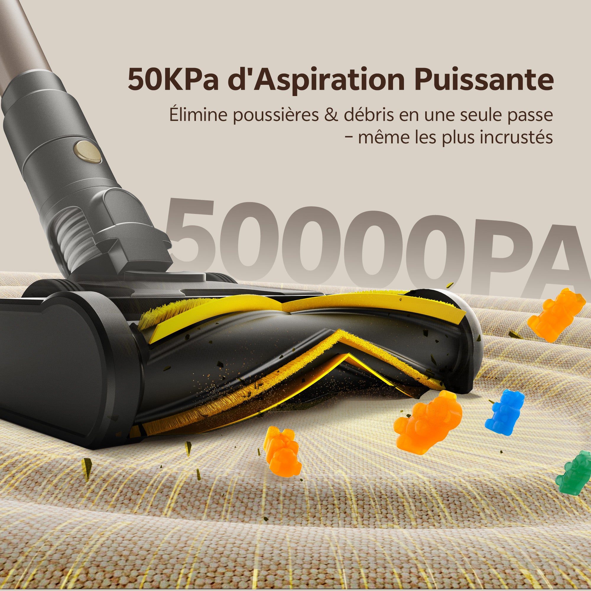 Ultenic U15 Aspirateur Balai Sans Fil