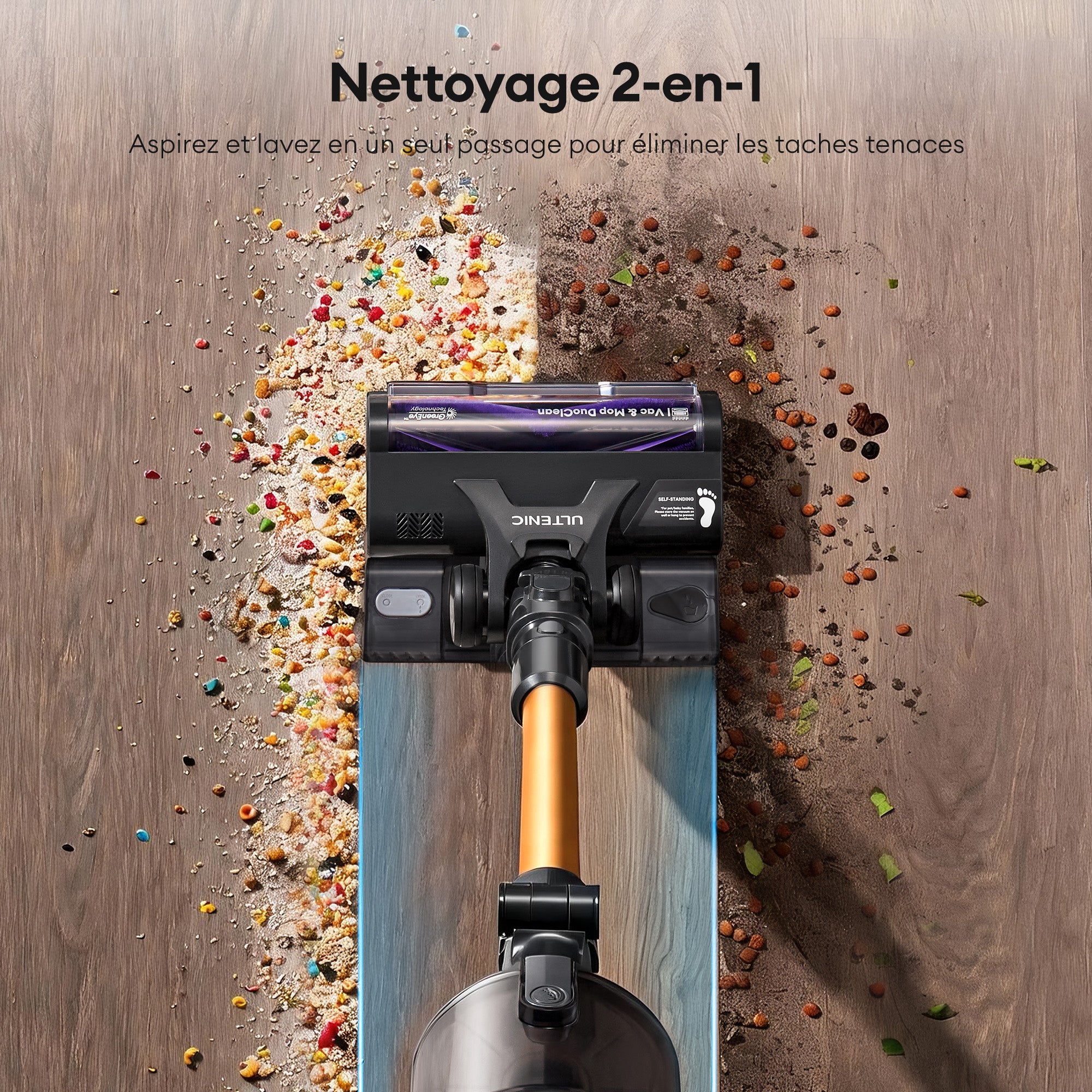 Ultenic U20 Mopper Aspirateur Balai Sans Fil