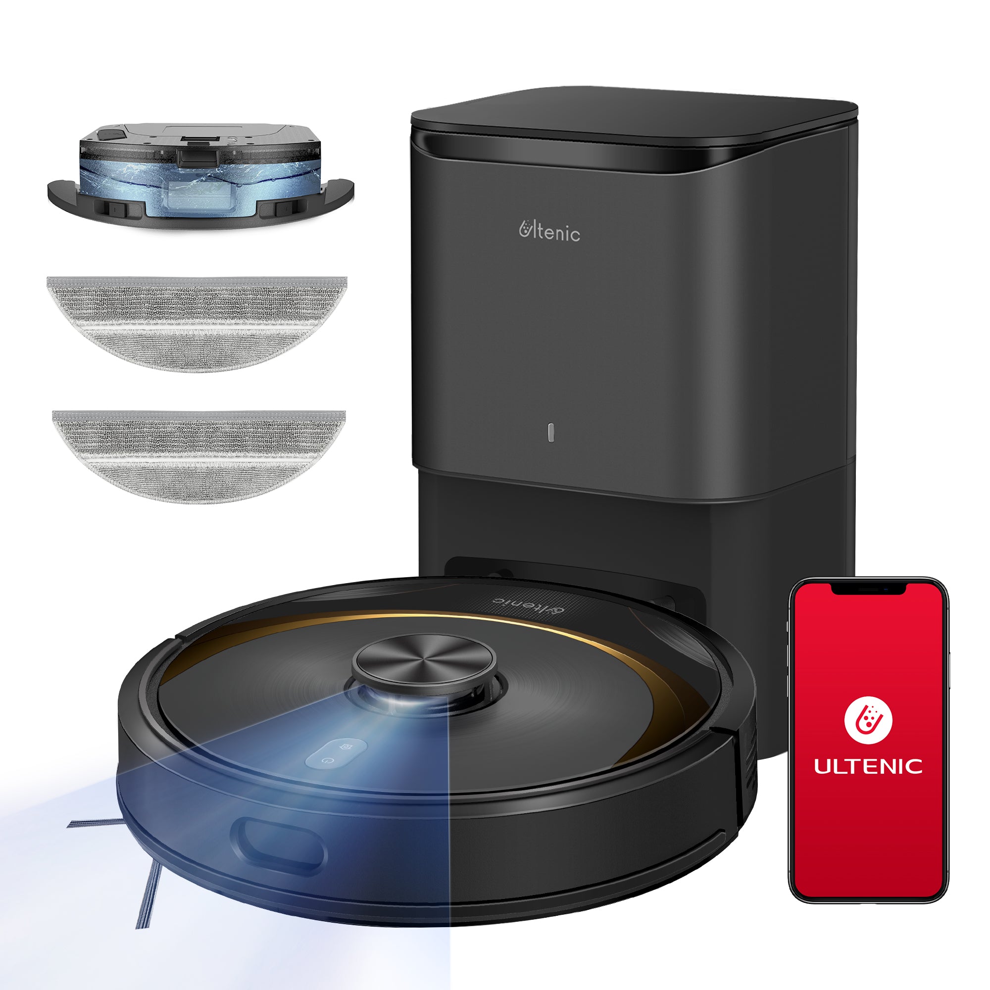 Produit Reconditionné : Ultenic T10 Elite Robot Aspirateur Laveur