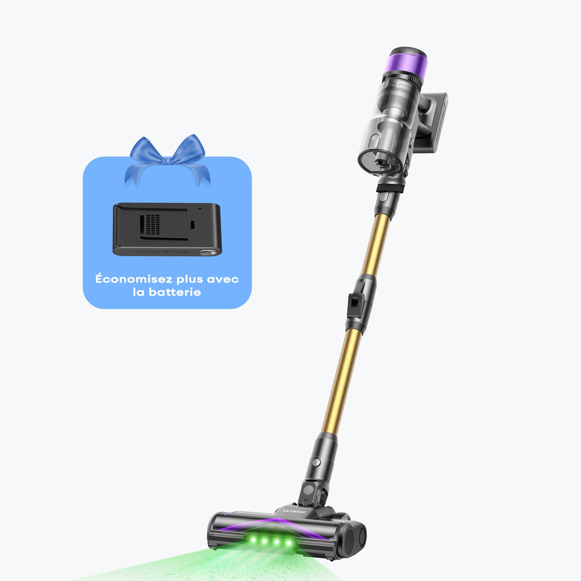 Ultenic U20 Aspirateur Balai Sans Fil