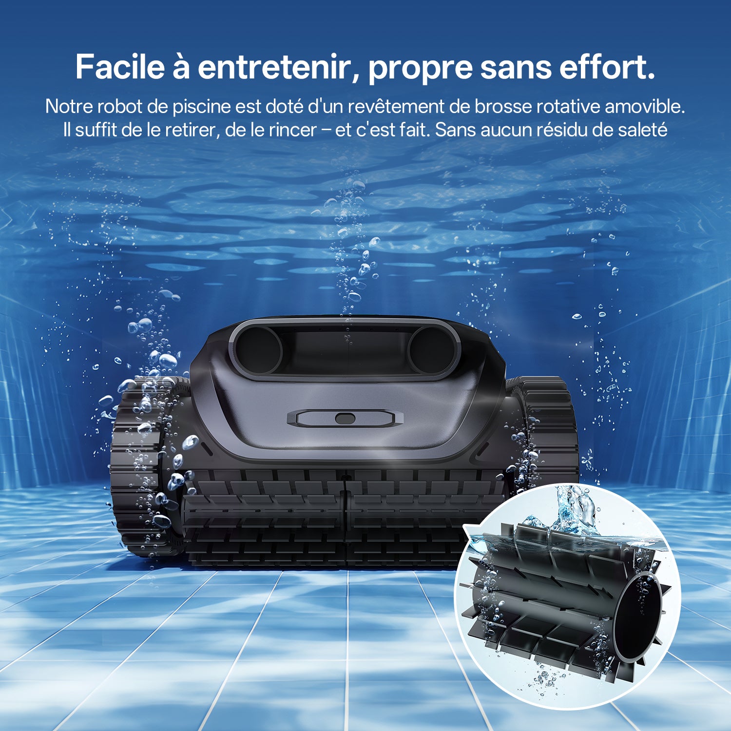 Ultenic Pooleco 30 Robot de Piscine Sans Fil