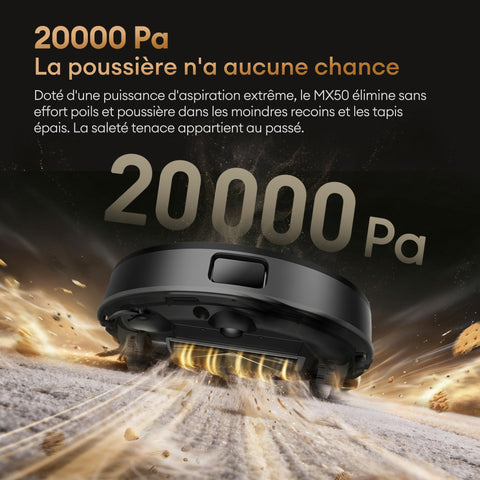 Produit Reconditionné :  Ultenic MX50 Robot Aspirateur Laveur