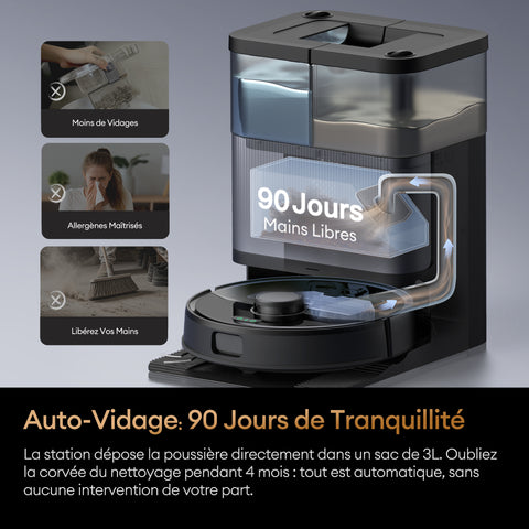 Produit Reconditionné :  Ultenic MX50 Robot Aspirateur Laveur