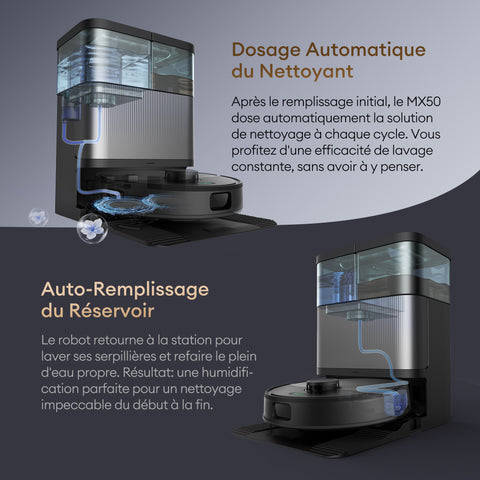 Produit Reconditionné :  Ultenic MX50 Robot Aspirateur Laveur