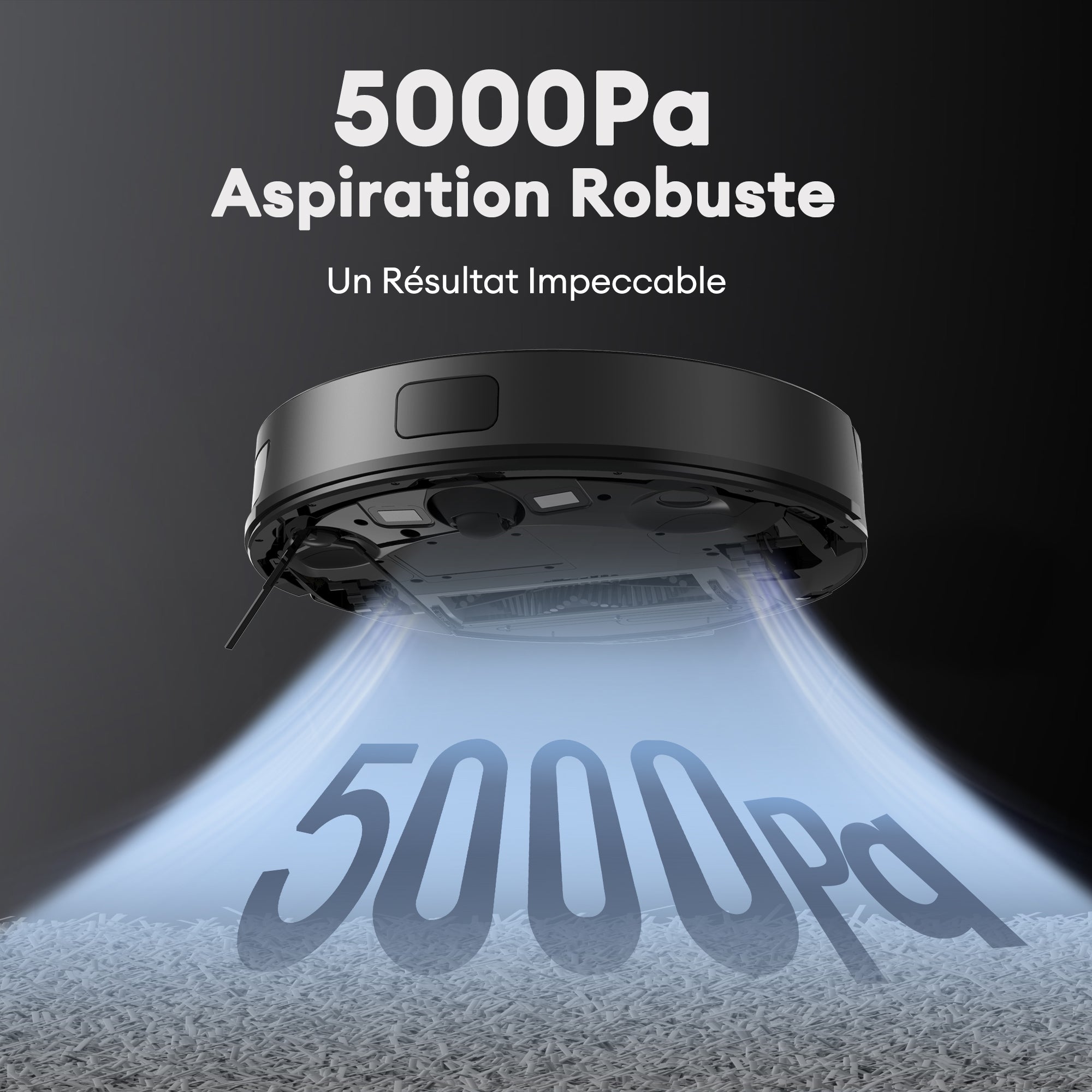 Ultenic D10 Aspiration 5000Pa et Navigation Laser LiDAR