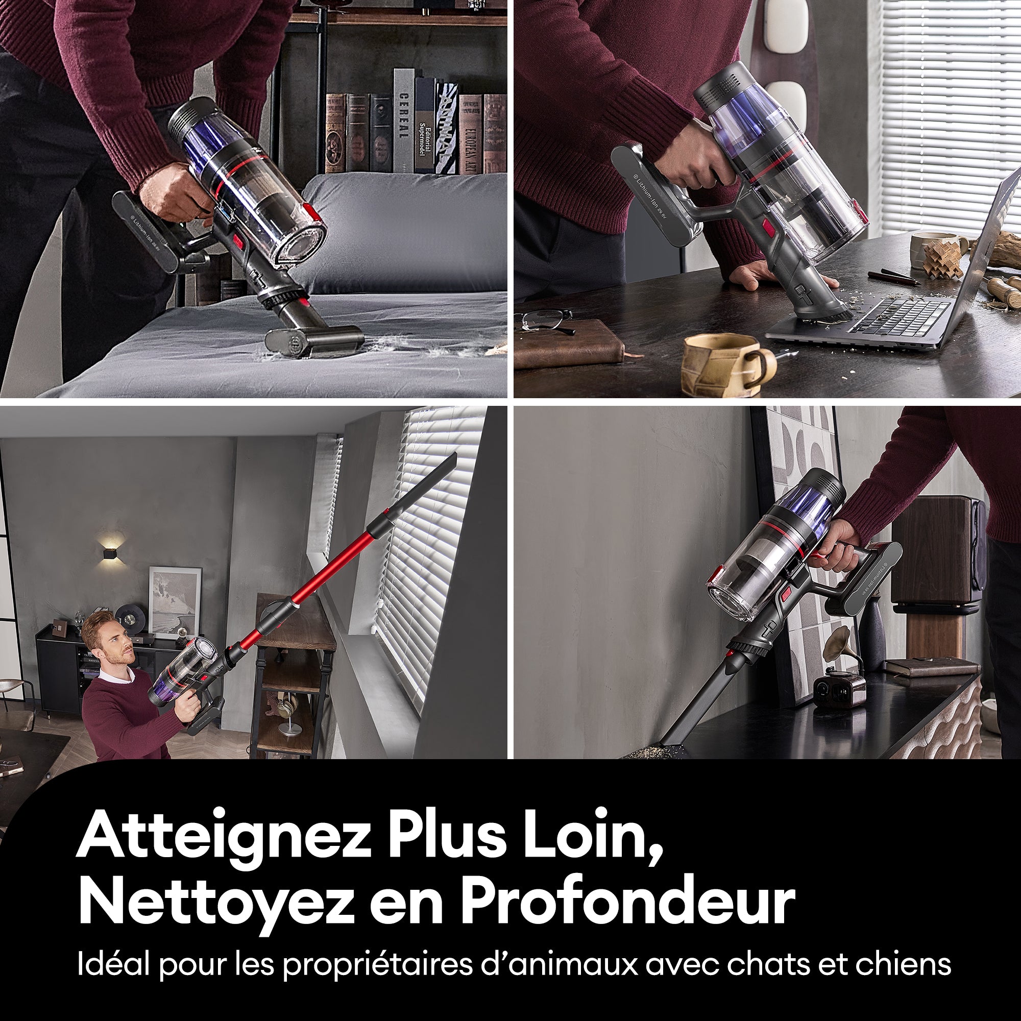 Ultenic U16 Flex Aspirateur Balai: GreenEye, 550W & Offre de Noël 2025