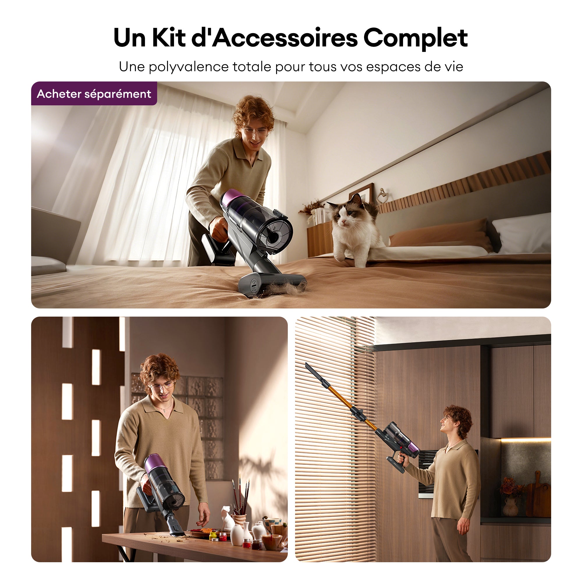 Ultenic U20 Mopper Aspirateur Balai Sans Fil
