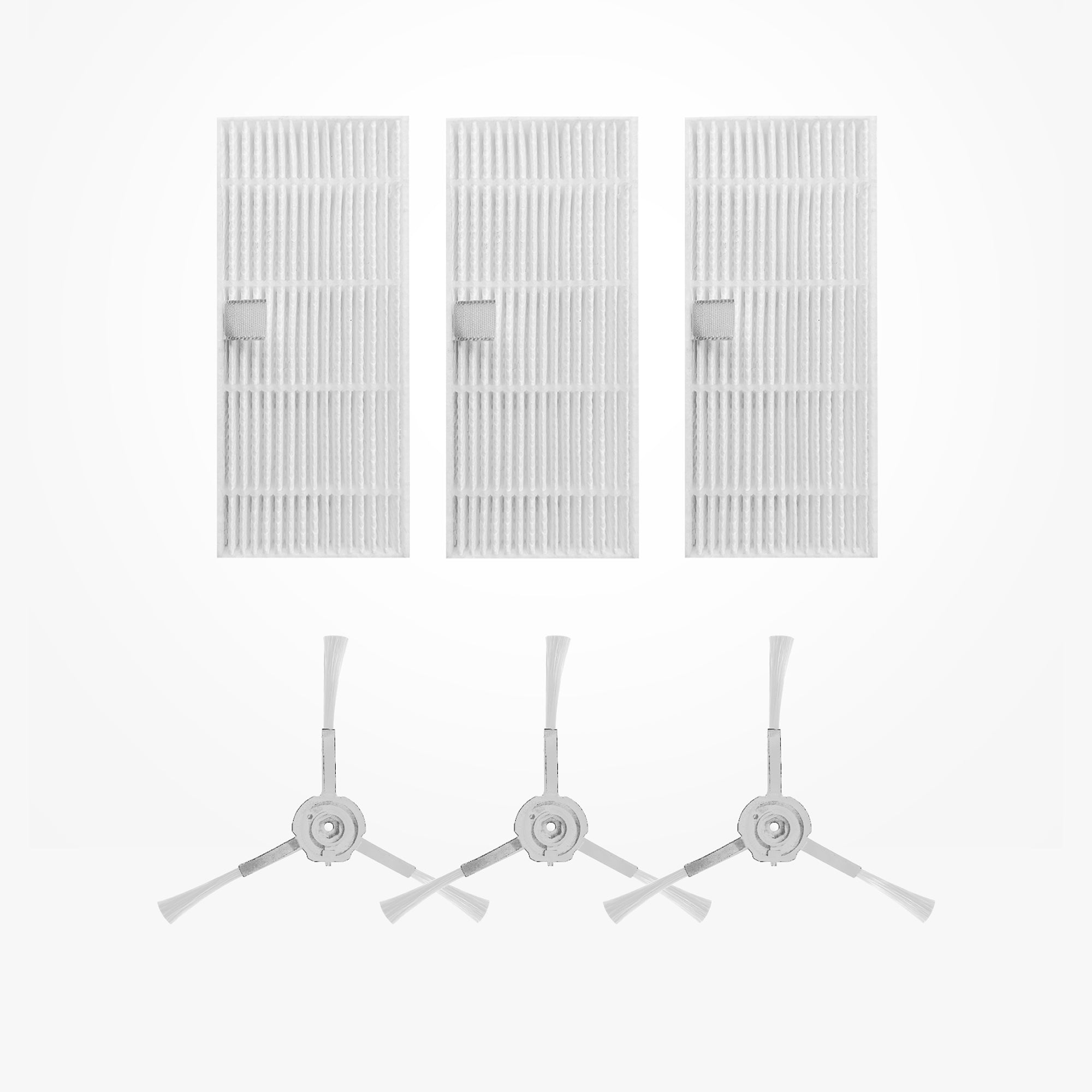 T10 Kit d'accessoires (HEPA*3 + Brosses latérales*3)